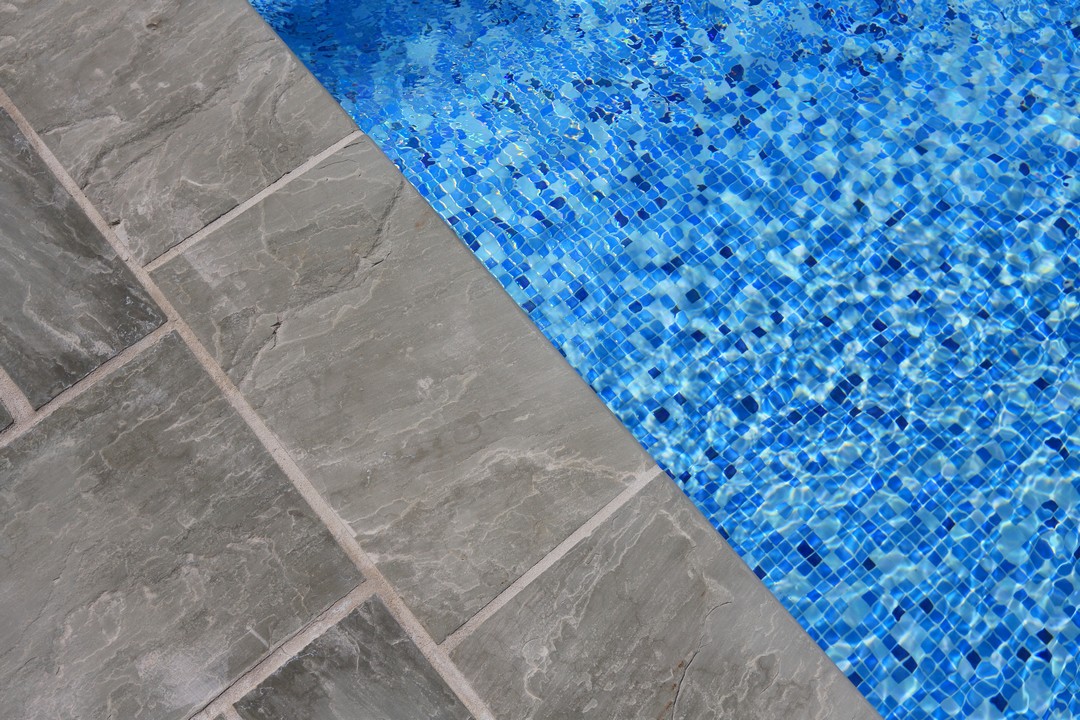 Vue sur piscine