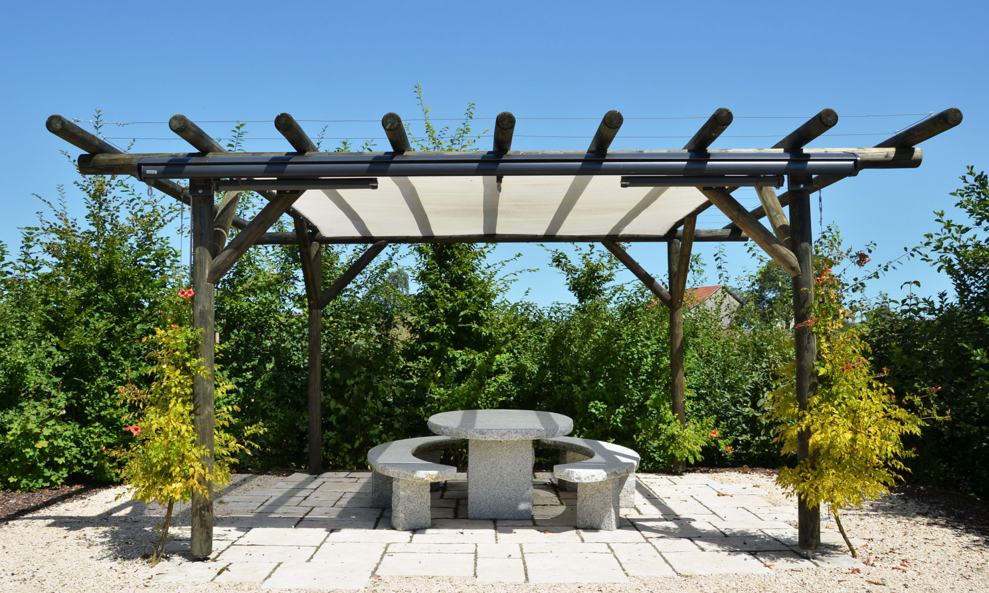 Tonnelle de jardin en bois