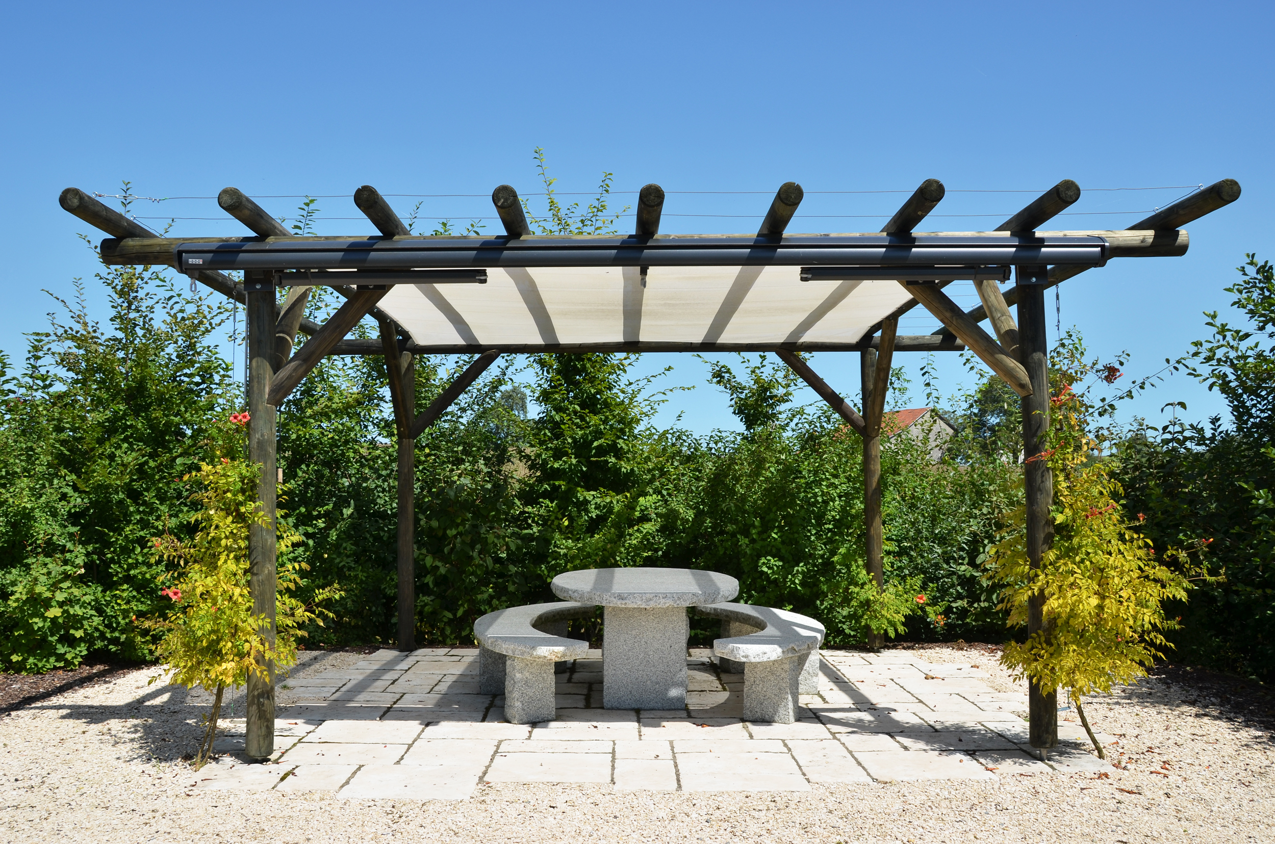 Tonnelle de jardin en bois